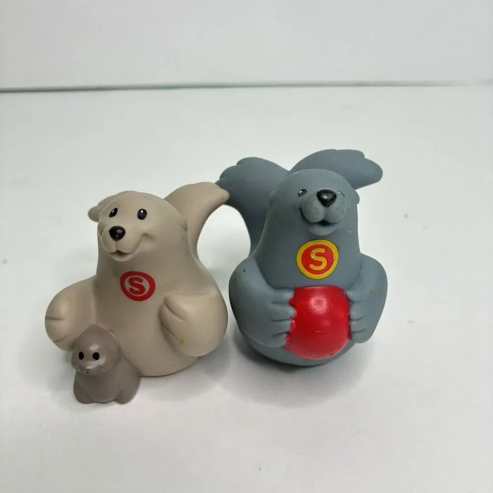 Fisher Price Little People A-Z Alphabet Learning Zoo Animal Seals S Figures